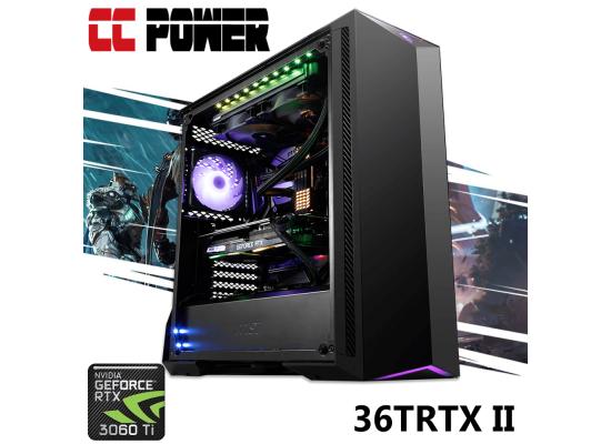 CC Power 36TRTX II Gaming PC NEW 12Gen Intel Core i7 K-Series w/ RTX 3060 TI Liqiued Cooled